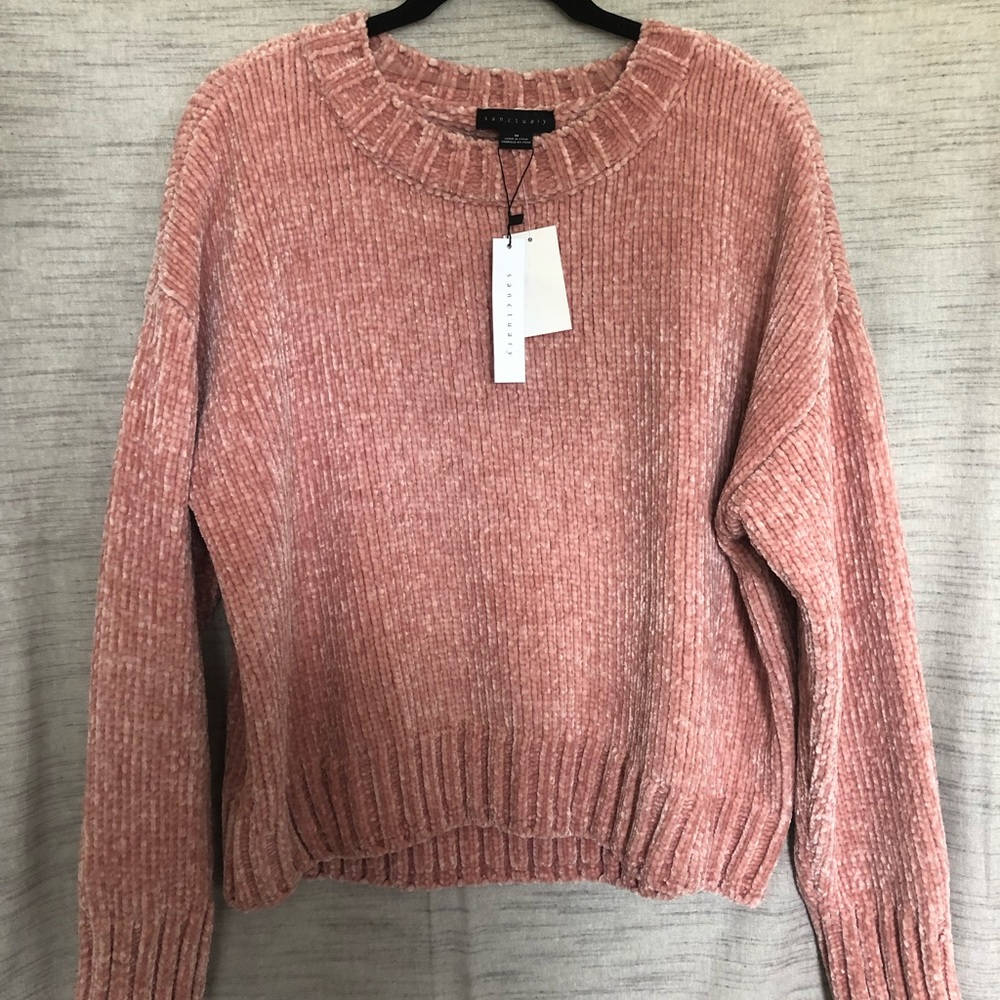 Chenille sweater